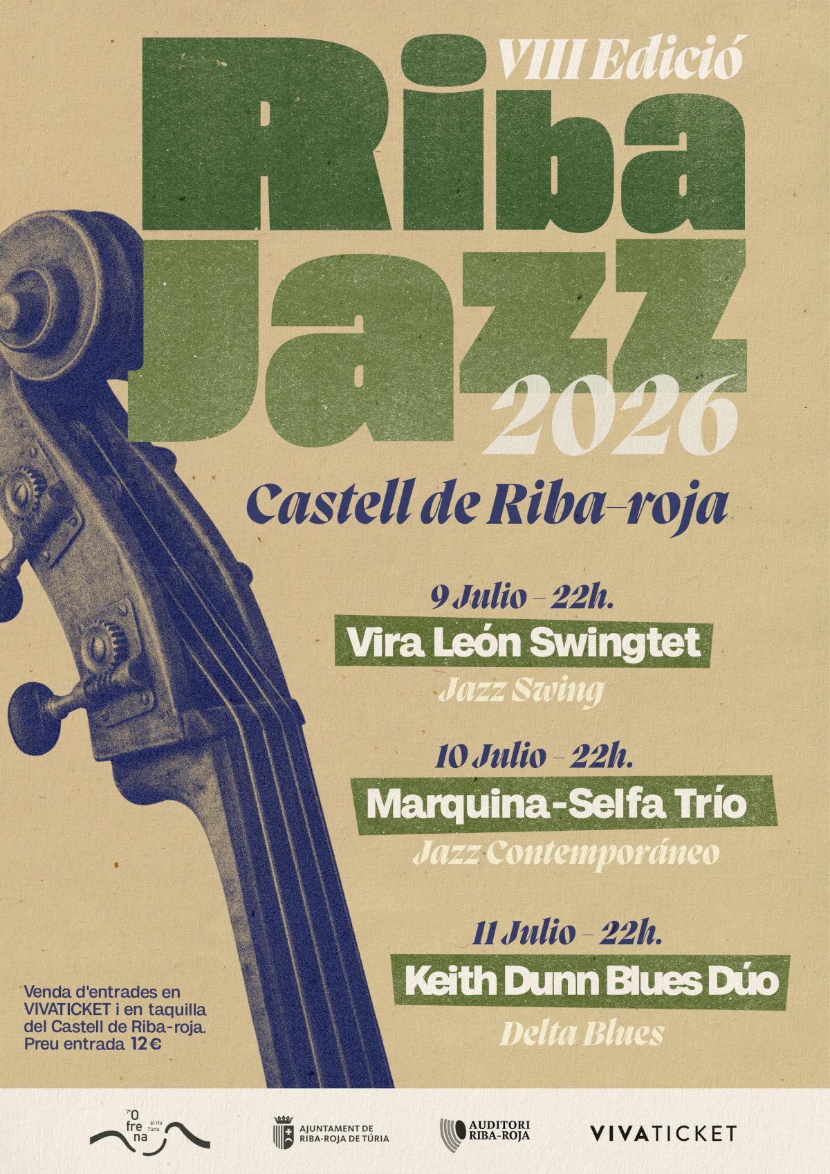RIBAJAZZ 2026 | Tres noches de jazz y blues en el Castillo